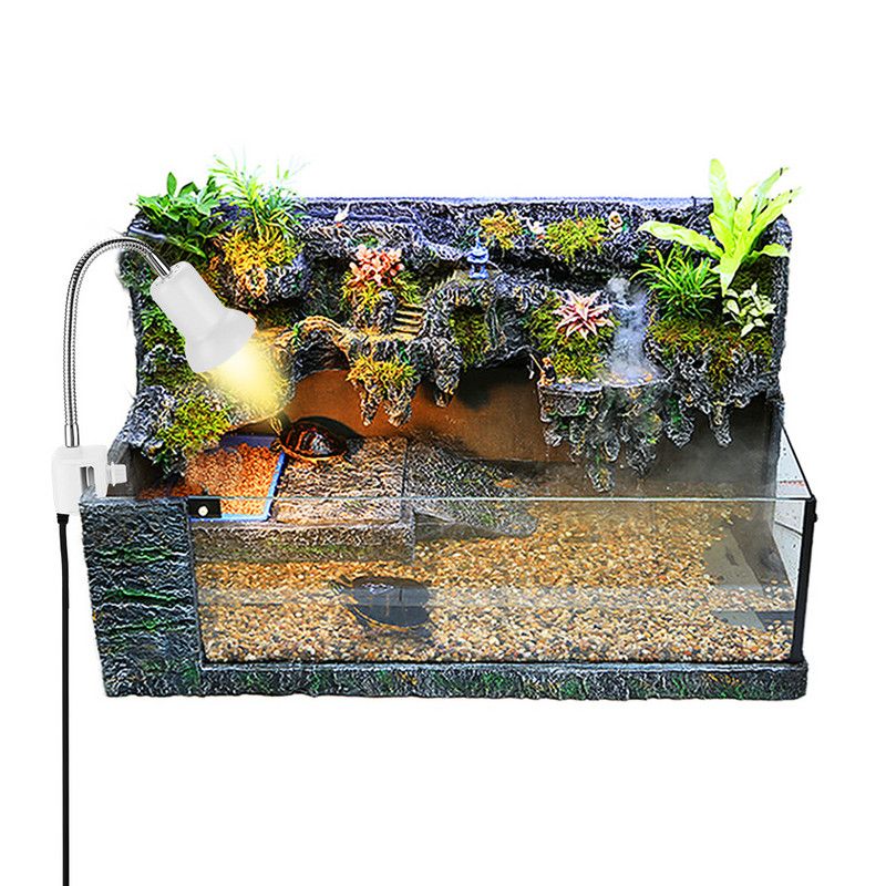 Broasca testoasa Lumina spatelui soarelui Lumina soarelui Lumina broasca testoasa Animal de companie Broasca testoasa Soparla Reglarea cu mai multe unghiuri Incalzire si izolare Lumina furtun