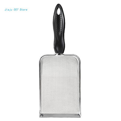 C9GA roplių kaušelis Smulkaus tinklelio barzdotas drakonas smėlio sijotuvas terariumo substrato kampų valikliai Patvarūs kraiko kaušeliai