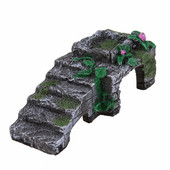 Resin Turtle Reptile Platform Toy Basking Ramp Tank Island Water Aquatic Climb Στολίδι Ενυδρείο Αμφιβίων Αναρρίχηση Σκάλα Δεξαμενής