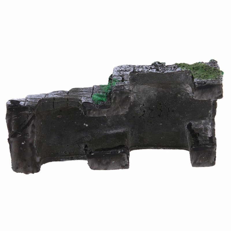 Resin Turtle Reptile Platform Toy Basking Ramp Tank Island Water Aquatic Climb Στολίδι Ενυδρείο Αμφιβίων Αναρρίχηση Σκάλα Δεξαμενής