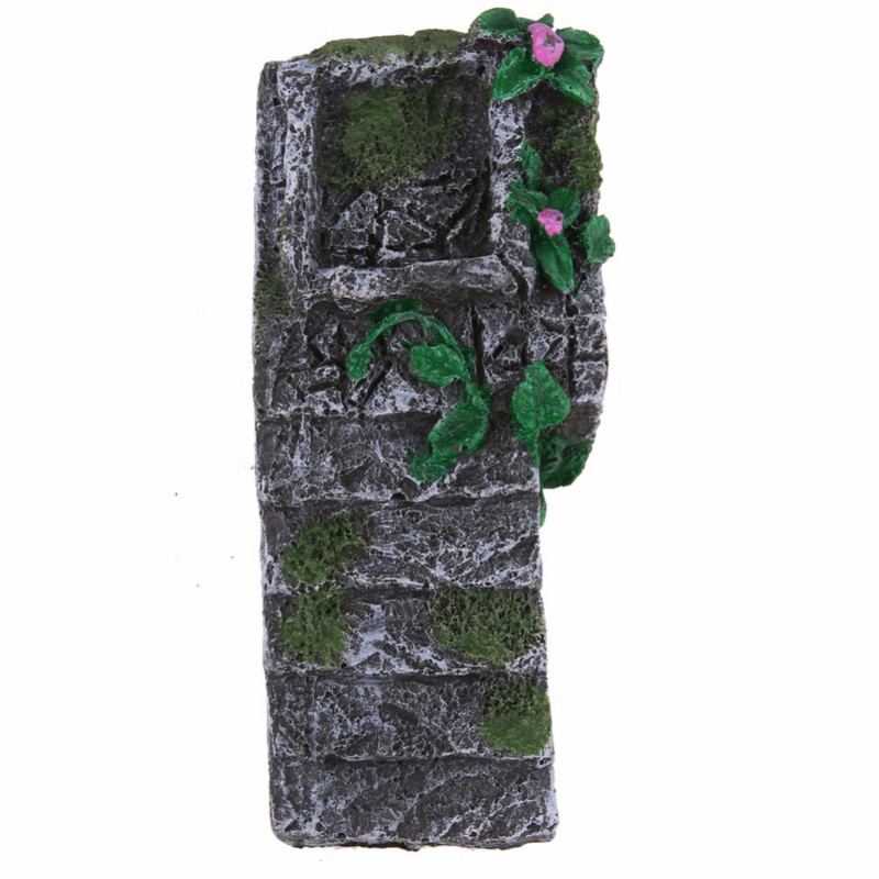 Resin Turtle Reptile Platform Toy Basking Ramp Tank Island Water Aquatic Climb Στολίδι Ενυδρείο Αμφιβίων Αναρρίχηση Σκάλα Δεξαμενής