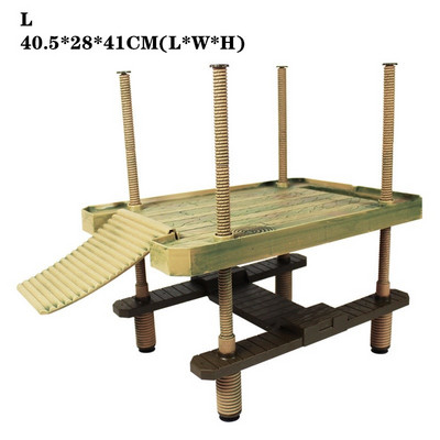 Kilpkonnakai Kilpkonna ujuv platvorm koos kaldredeliga Brasiilia vesikilpkonna ujuvsaar roomaja kilpkonna paagi sisekujundus