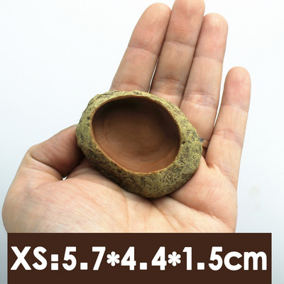 Τροφοδότης ερπυστριοφόρος κατοικίδιο ζώο Μπολ Λεκάνη Ρητίνη Μη τοξική τροφή Γλαστράκι με νερό Ερπετό Χελώνα Χελώνα Σκορπιός Σαύρα Καβούρια Κατοικίδια Προμήθειες