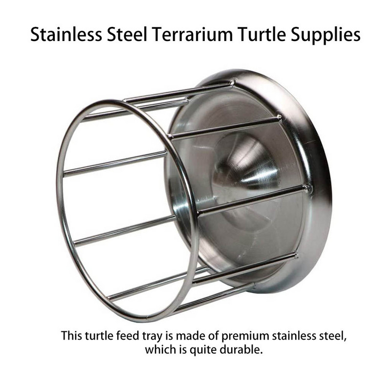 Vėžlių tiektuvas maisto indo dubuo vandens dozavimo įrankio maitinimo baseinas