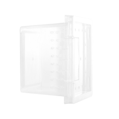 1 Pc Practical Clear Portable Durable Reptile Breeding Box Κουτί τροφοδοσίας κατοικίδιων για το Office Home Shop