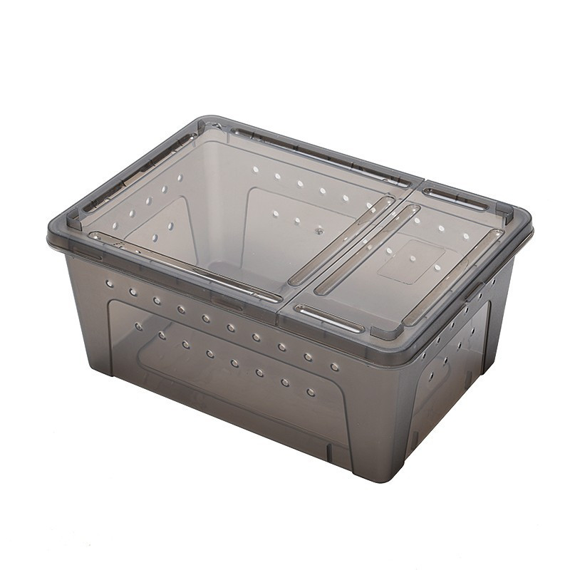 Roplių veisimo dėžutės vėžlys driežas gyvatės terariumo bakas, didelis skaidrus roplių šilumą izoliuojantis dėžutė roplių terariumo dekoras