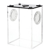 Reptile Box Breeding Cage Tank Snake Habitat Ακρυλικό Διαφανές Gecko Pet Spider Lizard Container Terrarium Feeding Portable