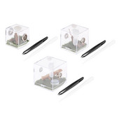 Cutie de hrănire cu respirabilitate, casă pentru plante și insecte, incubator cu disipare a căldurii, terariu pentru reptile păianjen pentru provizii pentru insecte