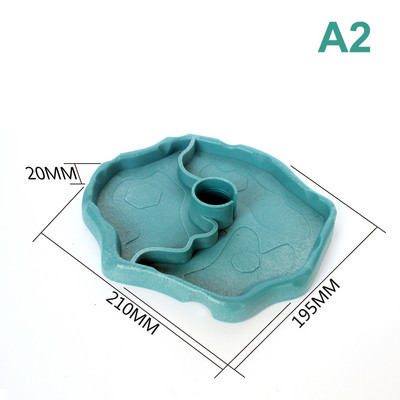 Lemmiklooma roomaja 2-ühes automaatne vesi-toidutaldrik sisaliku kilpkonna jaotur