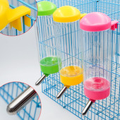 500Ml Hamster Drinker Rabbit Pet Water Dispenser Κρεμαστό μπουκάλι Drinker Automatic Pet Waterer Drinking Head Pipe Συντριβάνι