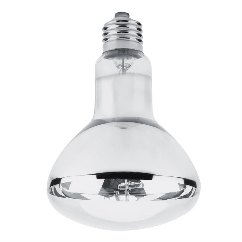 Bec de căldură pentru reptile, 80W/100W, UVA UVB, pentru șopârlă de terariu cu șarpe