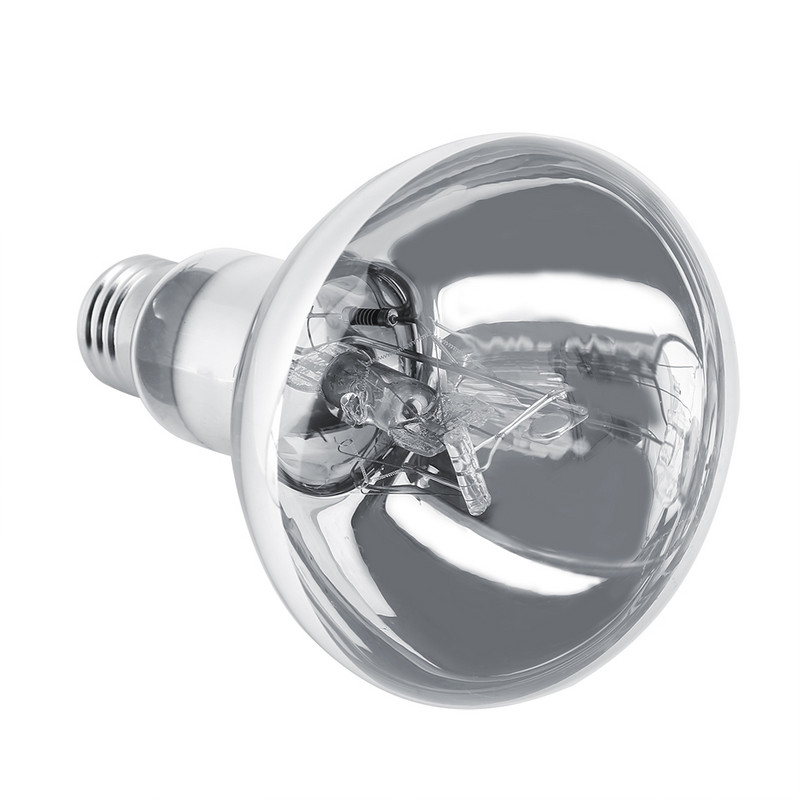 Bec de căldură pentru reptile, 80W/100W, UVA UVB, pentru șopârlă de terariu cu șarpe
