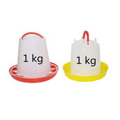 1 Kg Chicken Drinker/Feeder Chicken Duck Bird Drinking Cups Feeding Container Farm Animal Poultry Feeding Προμήθειες ποτίσματος