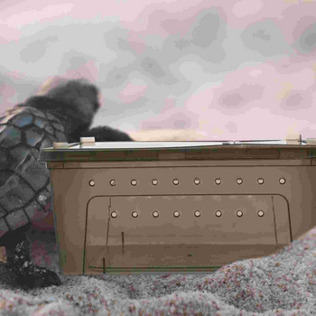 Кутия Терариум за развъждане на влечуги Клетка за домашни любимци Хранилка за гущери Резервоар Хранене за костенурка Калъф за животни Змийски паяк Контейнер Домакрилно насекомо