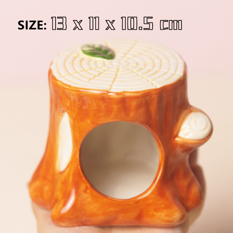 Πορσελάνινο κατοικίδιο ζώο Χάμστερ Σπίτι Μικρό κρεββάτι χάμστερ Φωλιά ποντικιού ινδικό χοιρίδιο Chinchilla