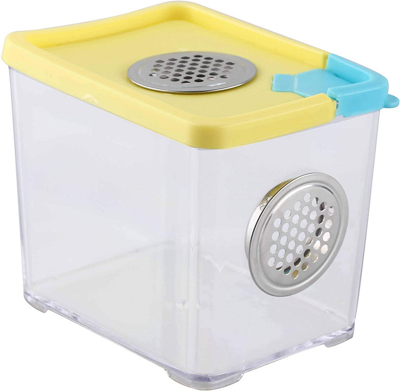 Habitat pentru insecte Cușcă Fluture Păianjen Mantis Sticlă Broasca Greier Cutie melci Captorul de insecte Respirabil în aer liber