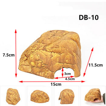 Влечуго Гущер Змия Костенурка Скривалище Костенурка Пещера Скриване Скривателство Къща Стая Смола Терариум Декор