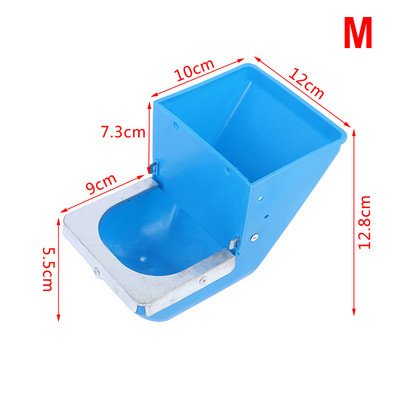 Plastikust väikeloomade söötja sõelapõhjaga kriimustusvastase metallist servaga söödakast küülikutele tuhkrutele traatpuuri söötmise toidutööriist