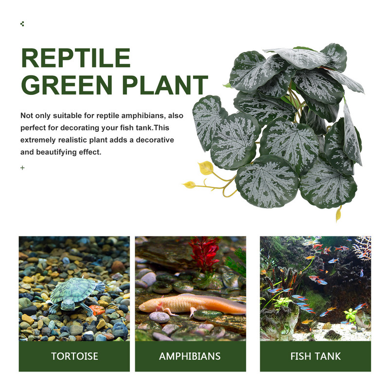 Augalai Roplių dekoras Terariumas Akvariumas Akvariumas Akvariumas Žalioji Vandens Dirbtinis Padirbtas Medis Povandeninė buveinė Priedai Ropliai