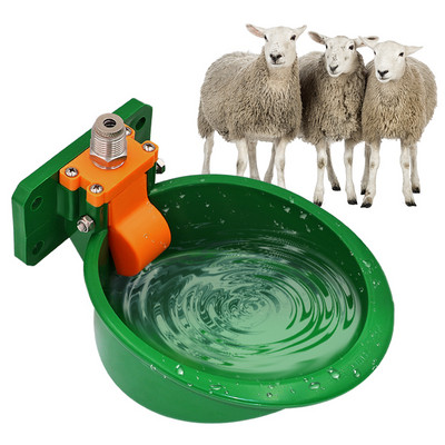 Automātiska plastmasas cūku un aitu dzeramā bļoda Pieskāriena tipa mājputnu fermas barošanai sivēnmātei, sabiezinātai ūdens bļodai, izturīgai dzērienam