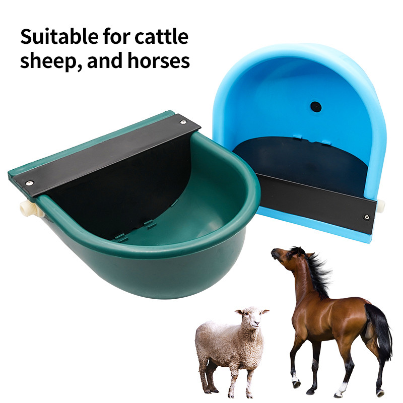1 kom. Automatsko stočarstvo, govedo, koza, ovce, oprema za pojilicu za vodu, plastična zdjela za hranjenje s odvodnim otvorom, plovnim ventilom, besplatna dostava
