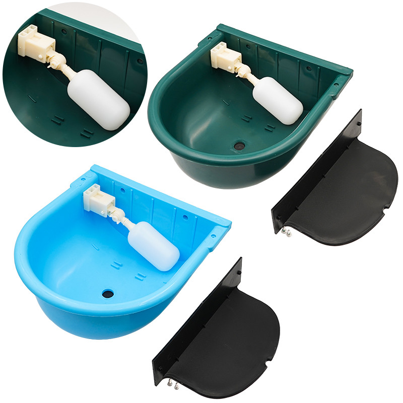 1 kom. Automatsko stočarstvo, govedo, koza, ovce, oprema za pojilicu za vodu, plastična zdjela za hranjenje s odvodnim otvorom, plovnim ventilom, besplatna dostava