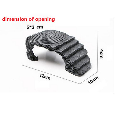 Acvariu Rezervor De Pești Țestoasă De Piatră Acvariu Reptile Platformă Terasă Decor Acvariu Pentru Decorarea Peșterilor De Pește