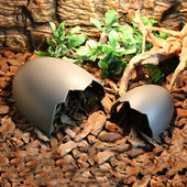 Reptile Hiding Cave Resin Ενυδρείο Δεξαμενή ψαριών Τοπίο Χελώνα Ερπετό Basking Hide Στολίδι βιότοπων