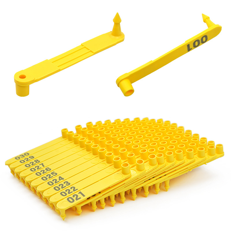 Stoka Životinje Koza Ušne markice Kliješta Pas Kunići Ovčje ušne markice Najlon Materijal Ovce Laserska ušna markica Br. 001-1000