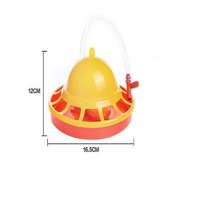 1 tk Kana söötmisjoodik Chick Chicken Drinking Fountain Linnuliha veetoru, rohkem kana joogivett Voolik ja tee