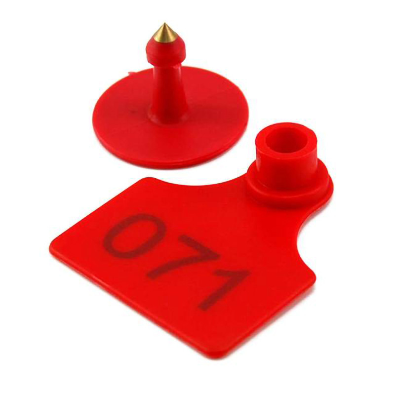 Gyvulių reikmenys Kiaulių ausų įsagai Ūkio gyvulių ausų įsagai Plastikiniai TPU identifikavimo etiketė karvėms ožkoms avims 50 vnt.