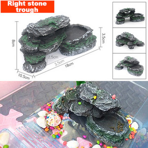 Reptile Shale Step Ledge pentru acvarii Terarii Adaugă locuri de ascunzătoare Ledge basking pentru broaște țestoase Reptile Amfibieni Animal mic