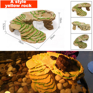 Reptile Shale Step Ledge pentru acvarii Terarii Adaugă locuri de ascunzătoare Ledge basking pentru broaște țestoase Reptile Amfibieni Animal mic