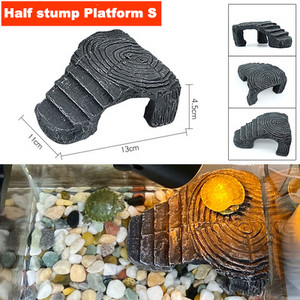 Reptile Shale Step Ledge pentru acvarii Terarii Adaugă locuri de ascunzătoare Ledge basking pentru broaște țestoase Reptile Amfibieni Animal mic