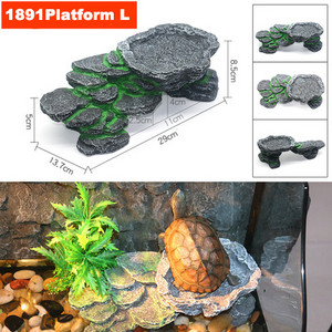 Reptile Shale Step Ledge pentru acvarii Terarii Adaugă locuri de ascunzătoare Ledge basking pentru broaște țestoase Reptile Amfibieni Animal mic