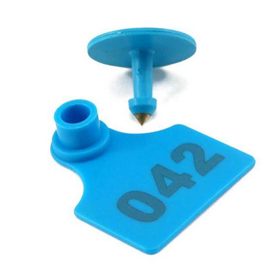 Loomakasvatustarbed Sigade kõrvamärgid Põllumajandusloomade kõrvamärgid Plastikust TPU identifitseerimissilt lehmadele, kitsedele, lammastele 100 tk