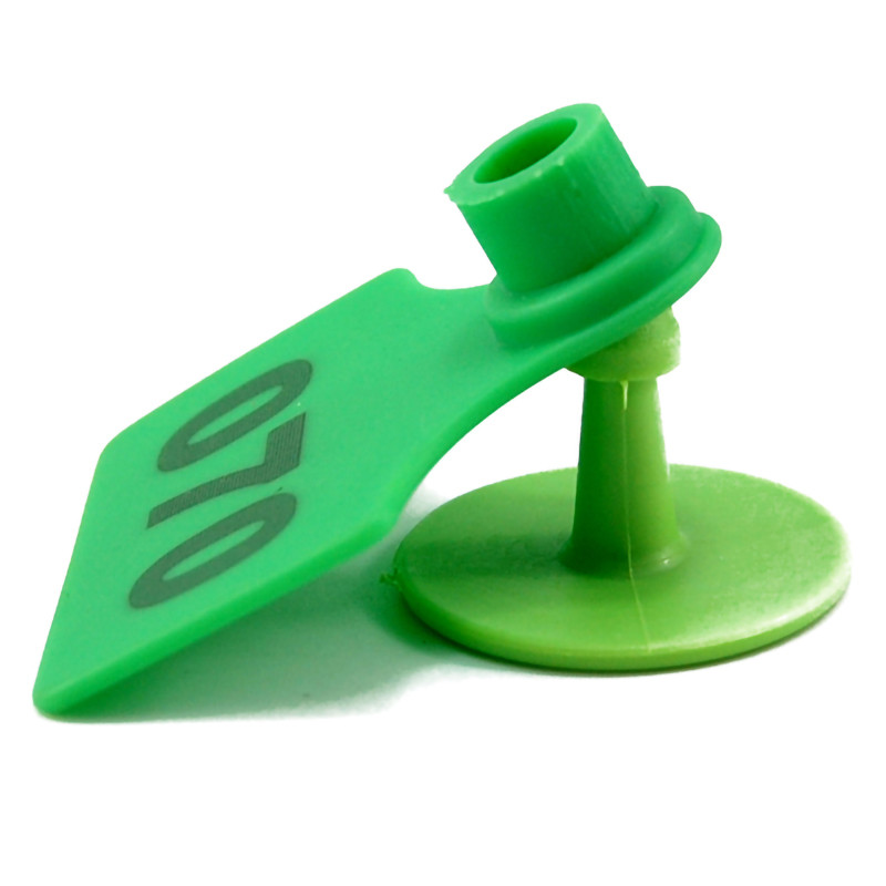 Loomakasvatustarbed Sigade kõrvamärgid Põllumajandusloomade kõrvamärgid Plastikust TPU identifitseerimissilt lehmadele, kitsedele, lammastele 100 tk