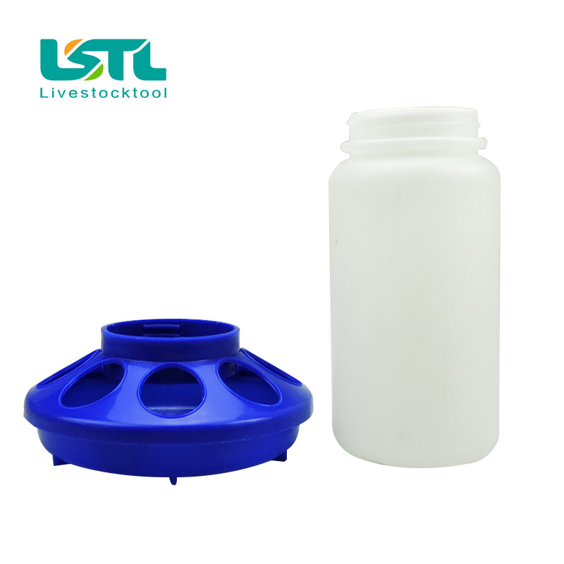 1 l kodulindude kana lindude söötja purskkaevu ämber tibu tuvi söötmise ämber Farmi linnulindude vastupidav söötja jootja