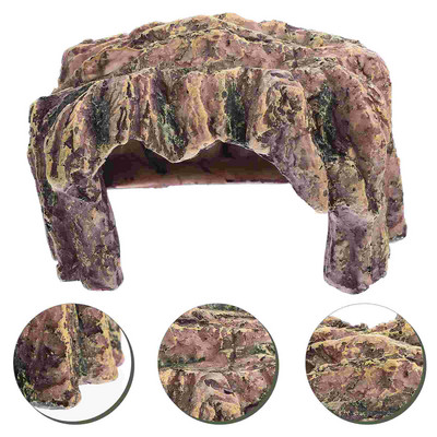 Χελώνα Ερπετό Σπήλαιο Δεξαμενή Πλατφόρμα Καταφύγιο Κρησφύγετο Ρητίνη Basking Ενδιαίτημα Χελώνας Κρύβεται Αναρρίχηση Ψάρια Διακόσμηση Σκάλα Θέση