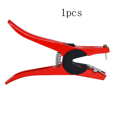 Kõrvamärgi lambamarkeri aplikaator 001-100 kõrvamärgid kitse identifitseerimiseks Kõrvamärgistus 2 tk tihvtiga Kõrvamärgitangid