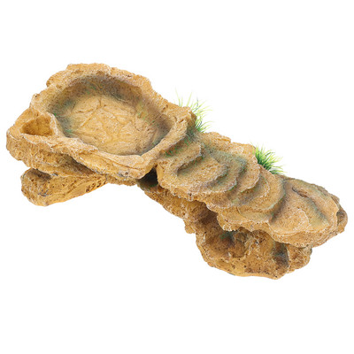 Terariu broasca testoasa pestera reptile cutie platforma ornament broasca testoasa ascuns adapost decor acvariu