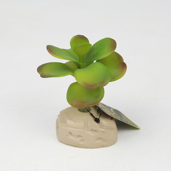 Декоративно симулационно растение Пустинни растения Кутия за влечуги Украса Пейзаж Орнамент Аквариум