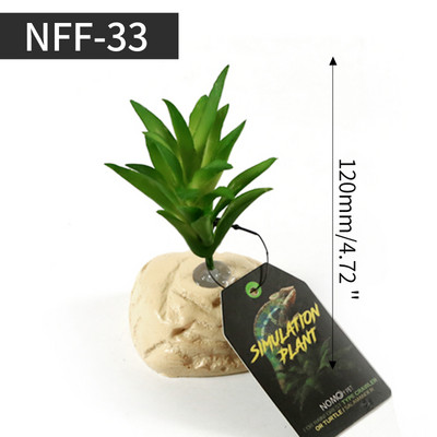 Planta de simulare decorativă Plante de deșert Ornament pentru cutie de reptile Ornament peisaj Acvariu