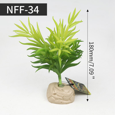 Planta de simulare decorativă Plante de deșert Ornament pentru cutie de reptile Ornament peisaj Acvariu