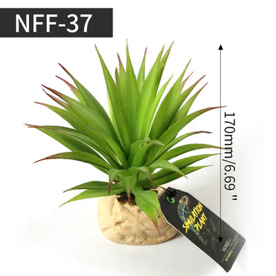 Planta de simulare decorativă Plante de deșert Ornament pentru cutie de reptile Ornament peisaj Acvariu