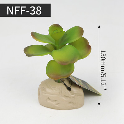 Planta de simulare decorativă Plante de deșert Ornament pentru cutie de reptile Ornament peisaj Acvariu