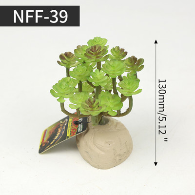Planta de simulare decorativă Plante de deșert Ornament pentru cutie de reptile Ornament peisaj Acvariu