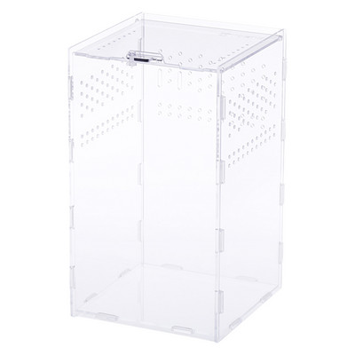 Reptile Boxes Clearpet Breeder Cases Containers Breeders Lizard Habitatincubators Transparent Keeping Spider Storage Holders
