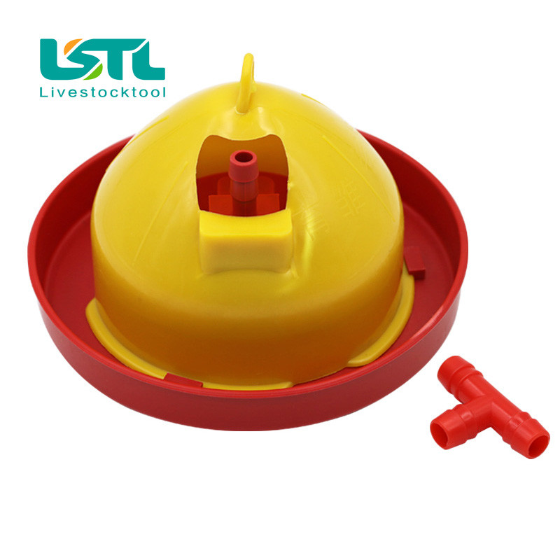 1 buc. Bol de apă pentru păsări de curte adăpător automat de pui, jgheab pentru alimente, instrumente de reproducție pentru pui, hrănire pentru reproducție, adăpare