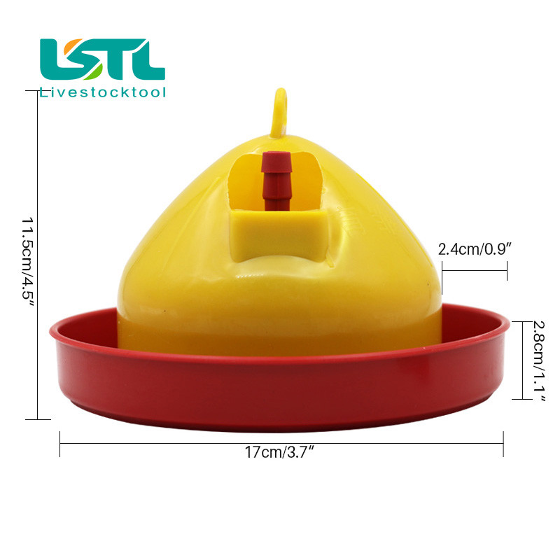 1 buc. Bol de apă pentru păsări de curte adăpător automat de pui, jgheab pentru alimente, instrumente de reproducție pentru pui, hrănire pentru reproducție, adăpare